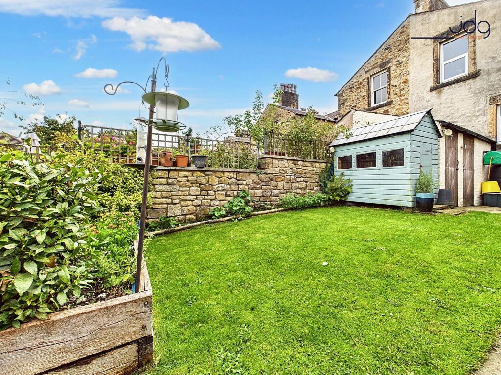 Lawn and Mature Shrubs