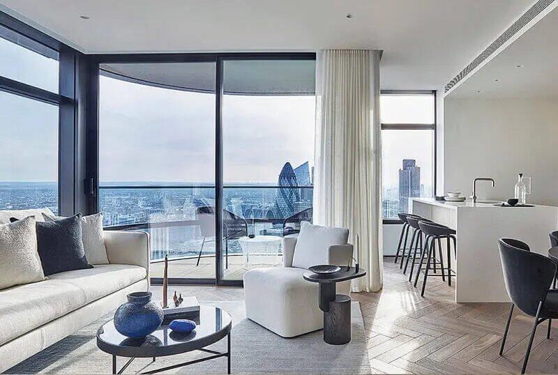 property in Principal Tower, 
2 Principal Place, EC2A