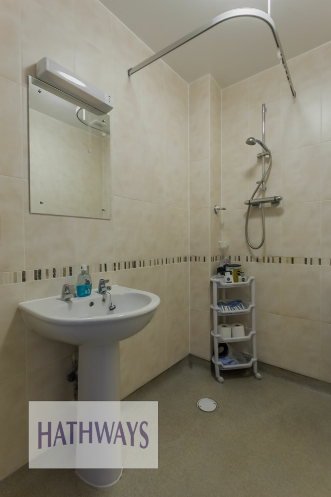 Downstairs shower room
