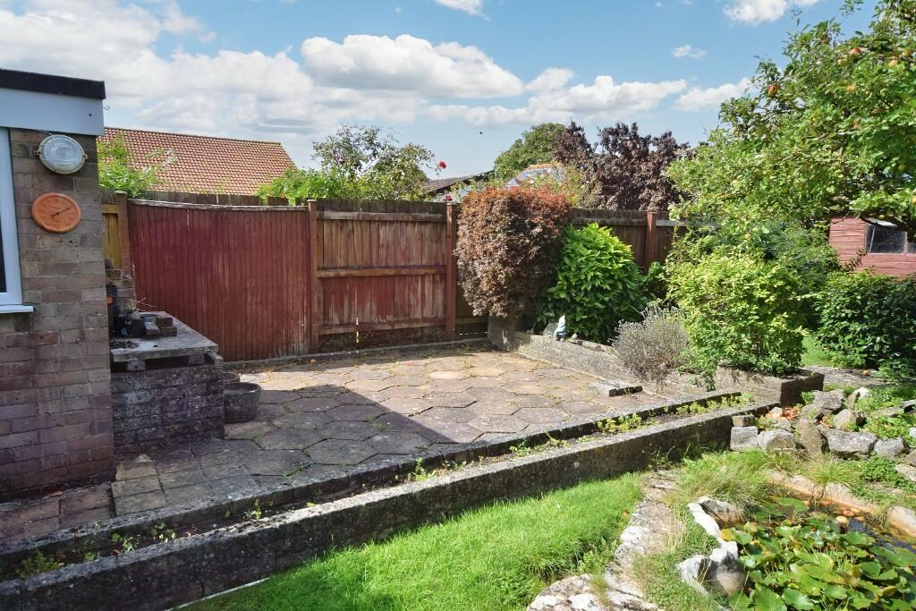 Large patio area