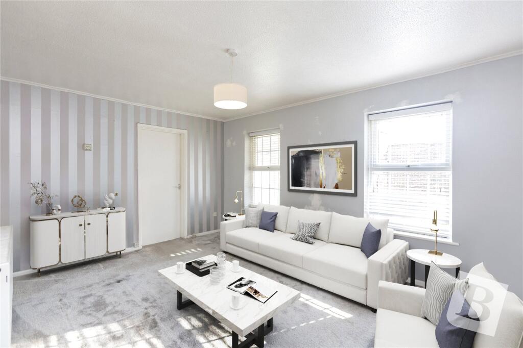 Staged Living Room