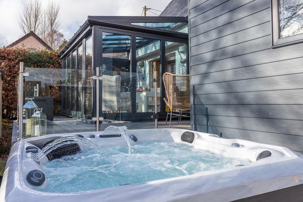 Room for a hot tub