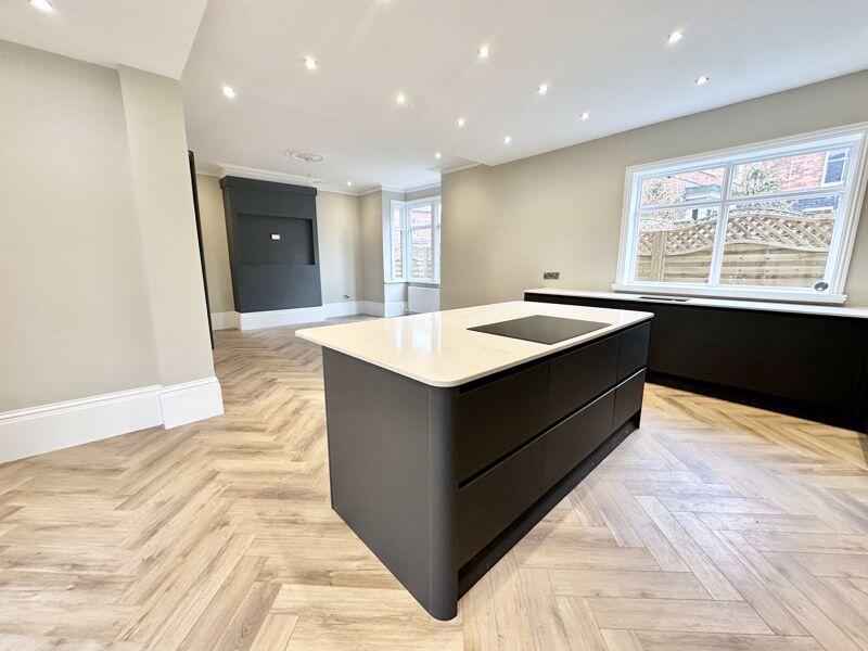 Kitchen through to diner