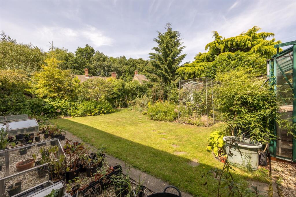 View from the end of the garden