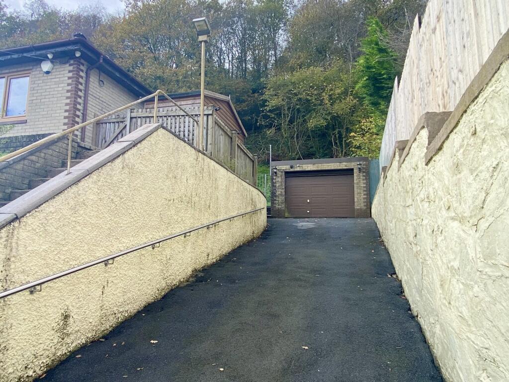 Driveway and garage