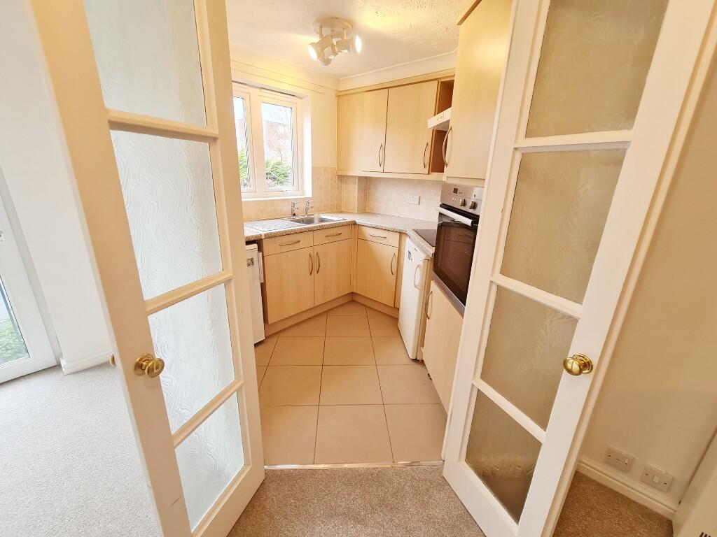 Doors to Kitchen