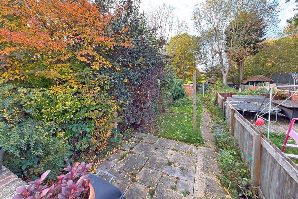 Rear Garden - North Westerly Facing