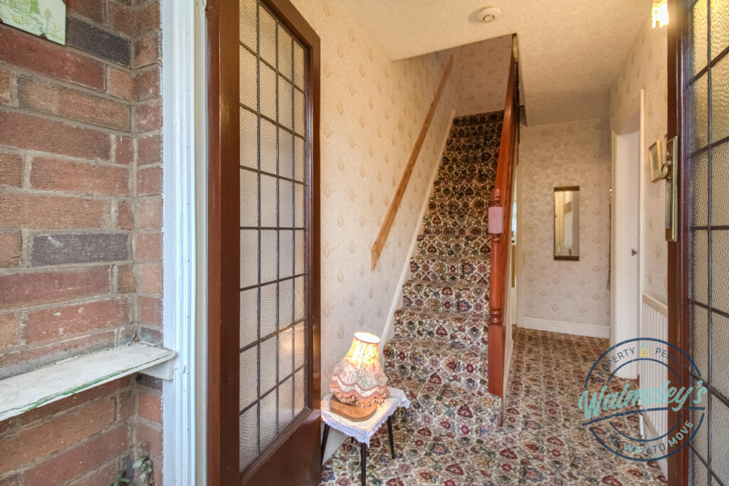 Hallway from porch
