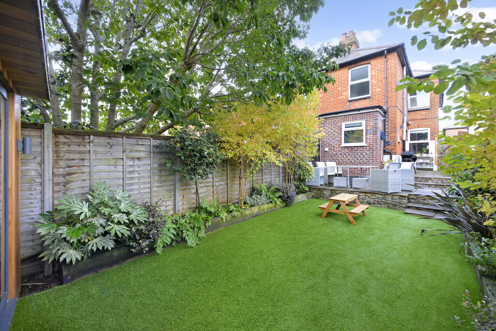Rear garden