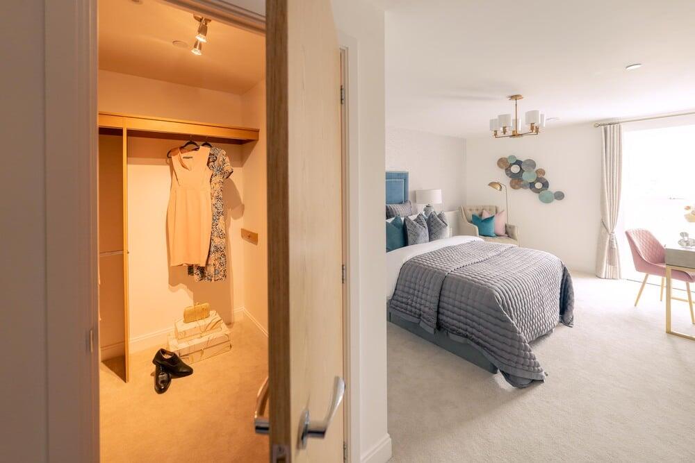 Show home wardrobe storage  