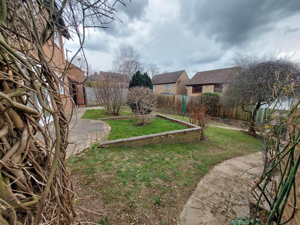 View of garden from 
