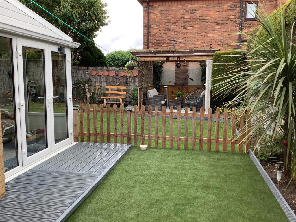 Rear garden