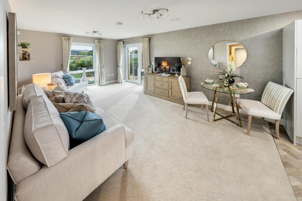 Show home living room