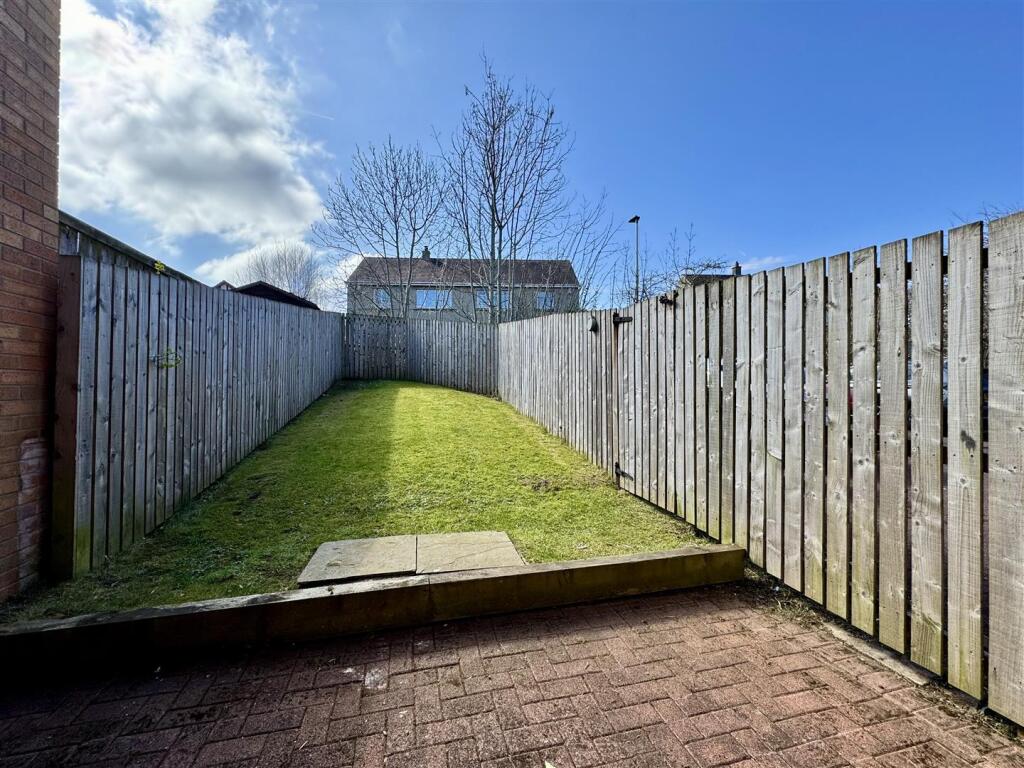 Rear garden