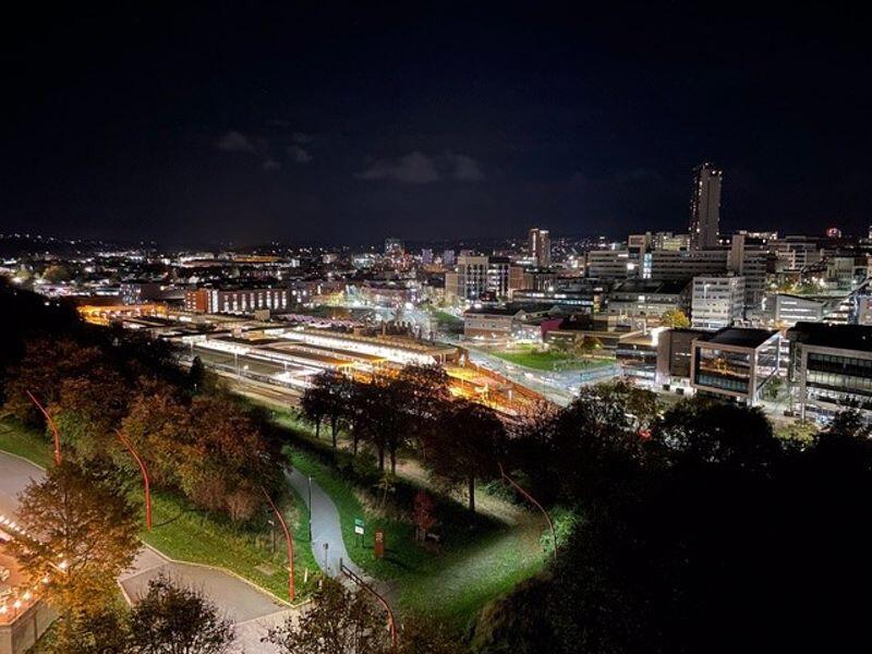City Centre View at Night