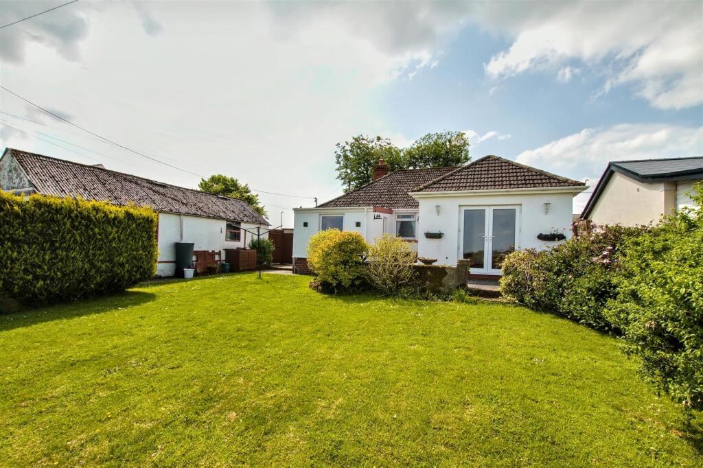 Rear of property