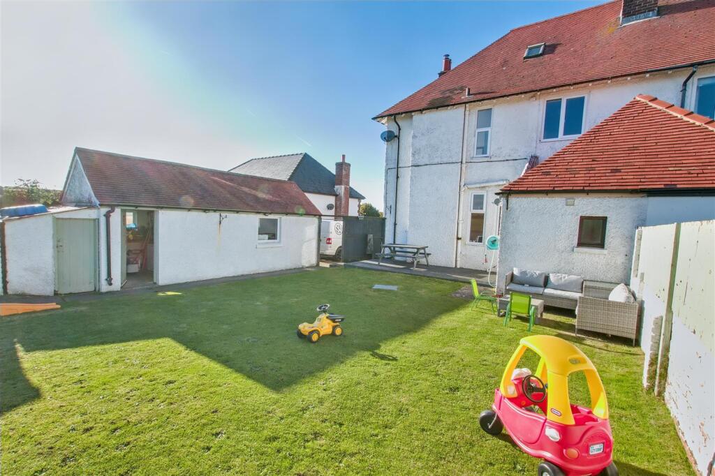 Rear garden
