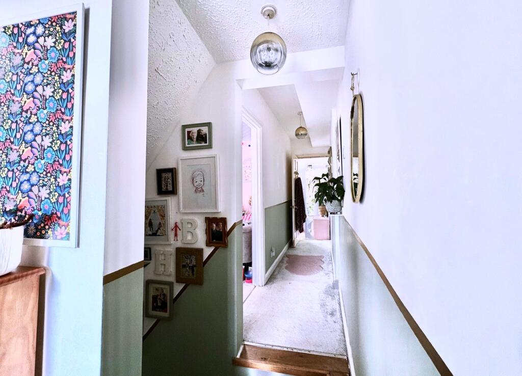 Coridor &amp; stairs from nook