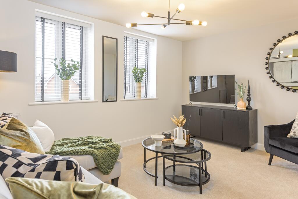Living room in the 3 bedroom Greenwood