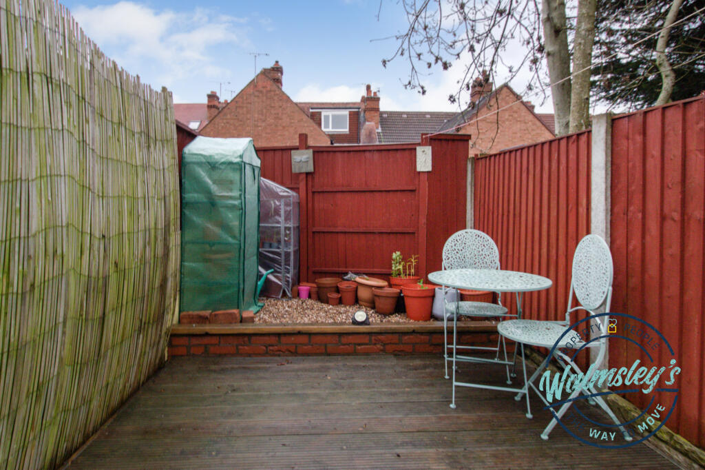 Rear of garden