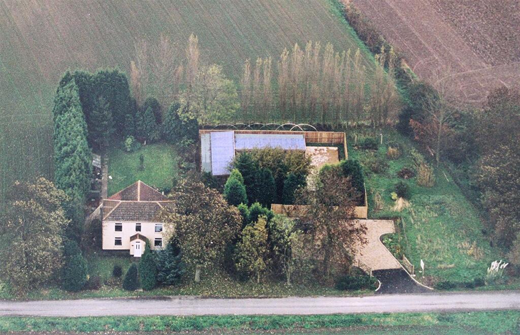 Aerial Photo Showing Cattery Units