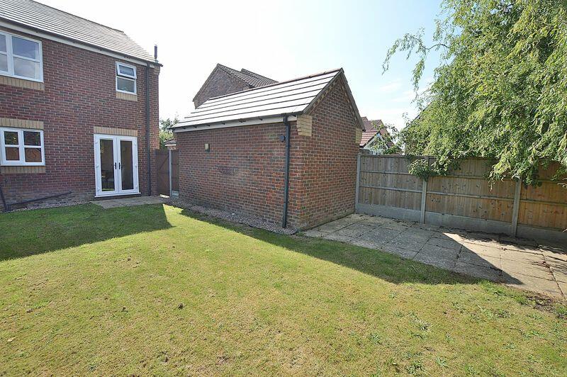 Rear of Property