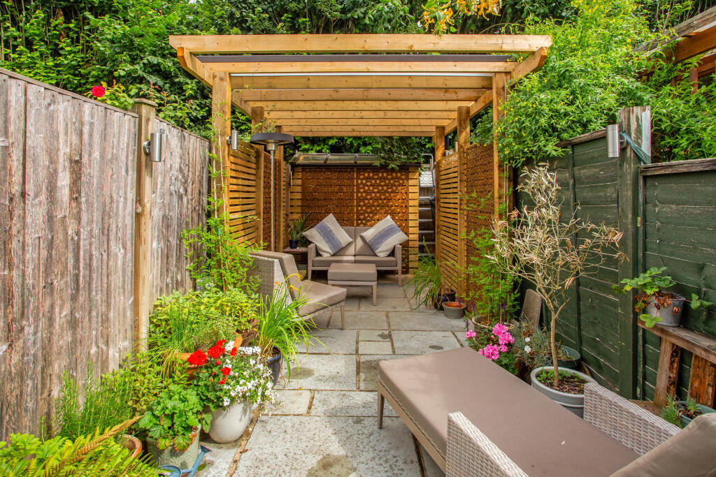 Terrace and Gazebo