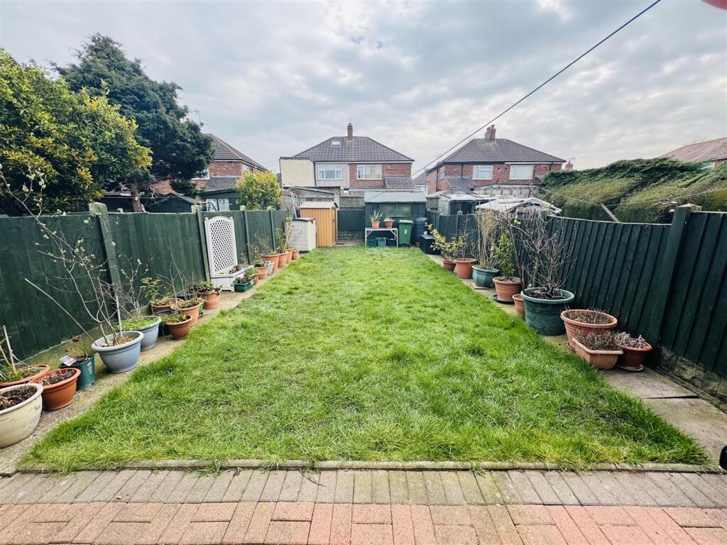 Rear garden