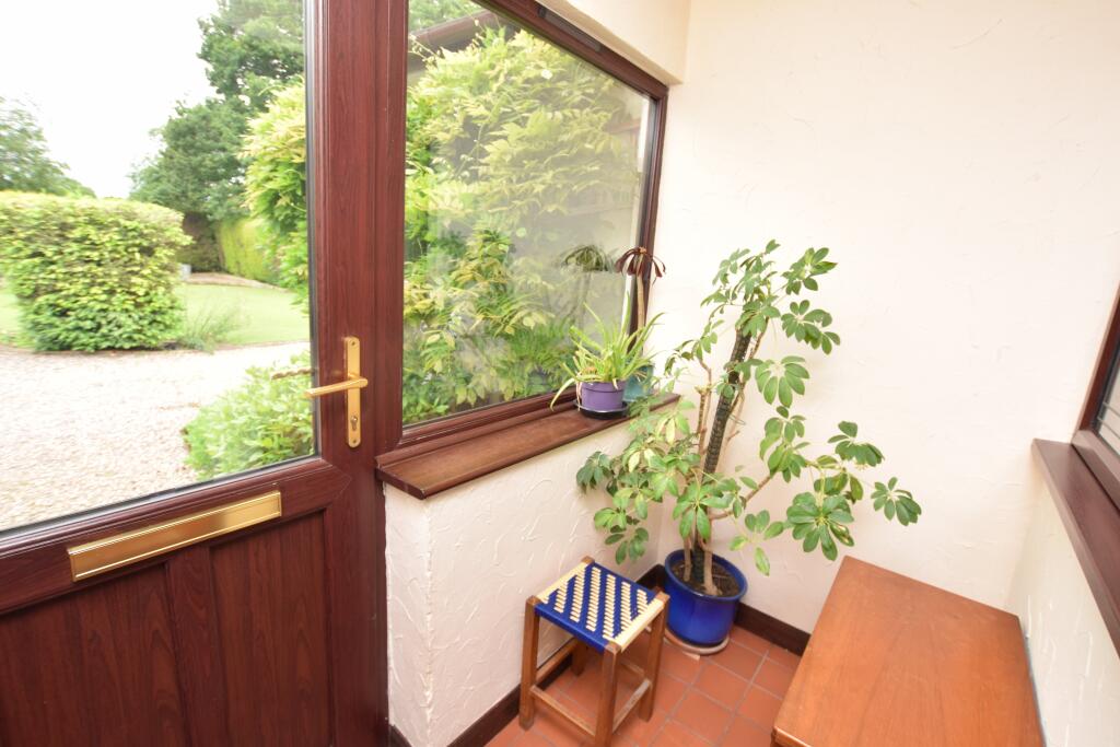 enclosed front porch