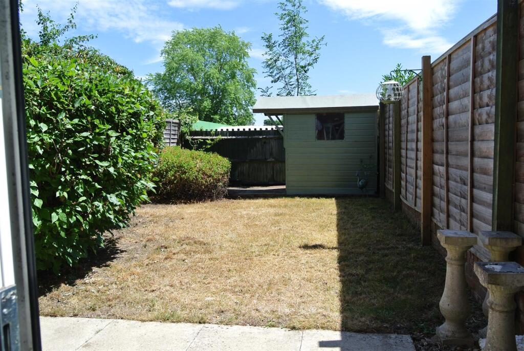 Rear Garden from patio