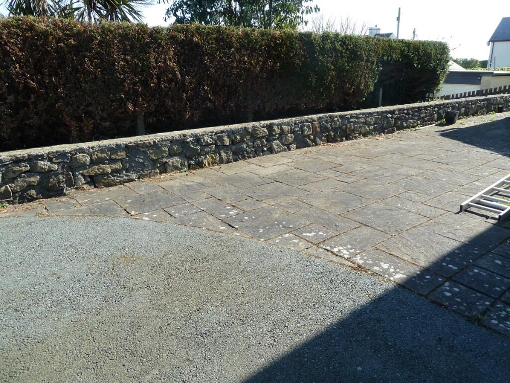 Rear patio