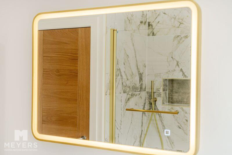 Mirror with LED Lights