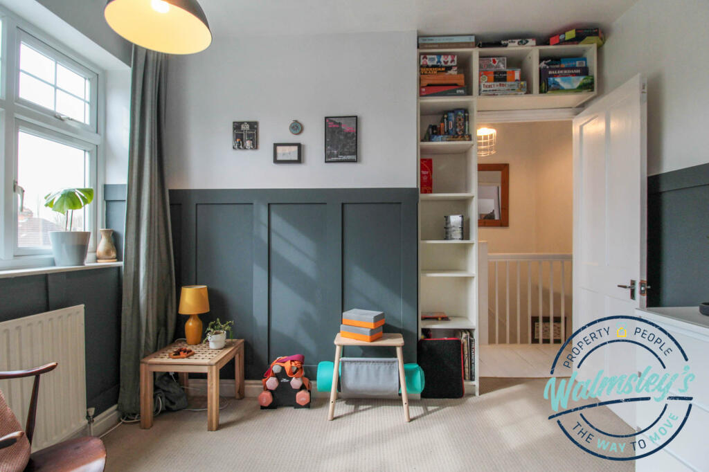 Rear double bedroom &amp; landing