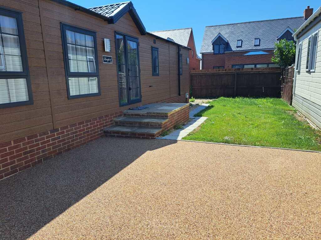 Garden and Driveway
