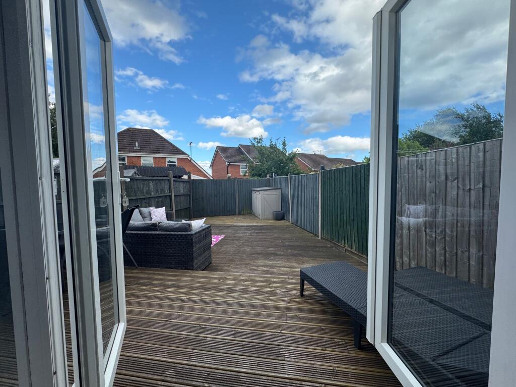 Double Doors to garden