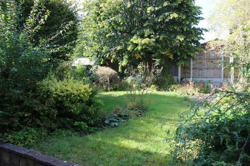 Mature Rear Garden
