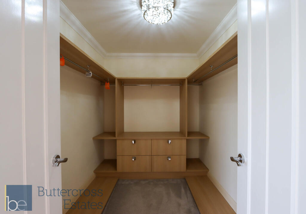 Bedroom One Walk-In Wardrobe