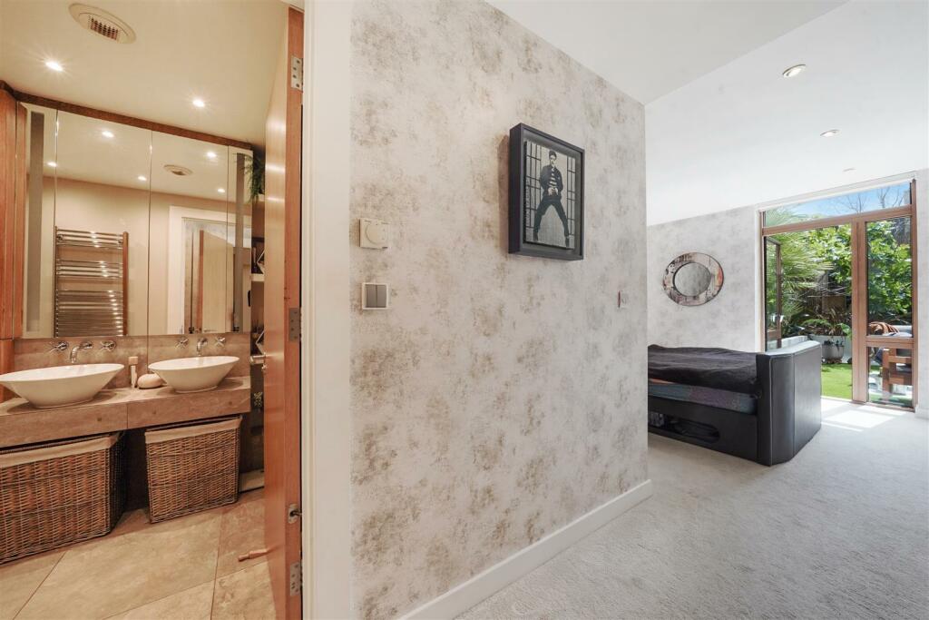 Master bedroom suite