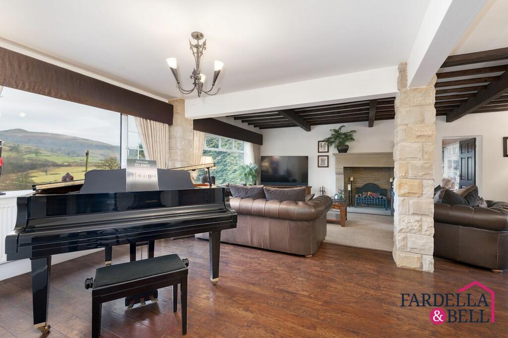 Open plan living room