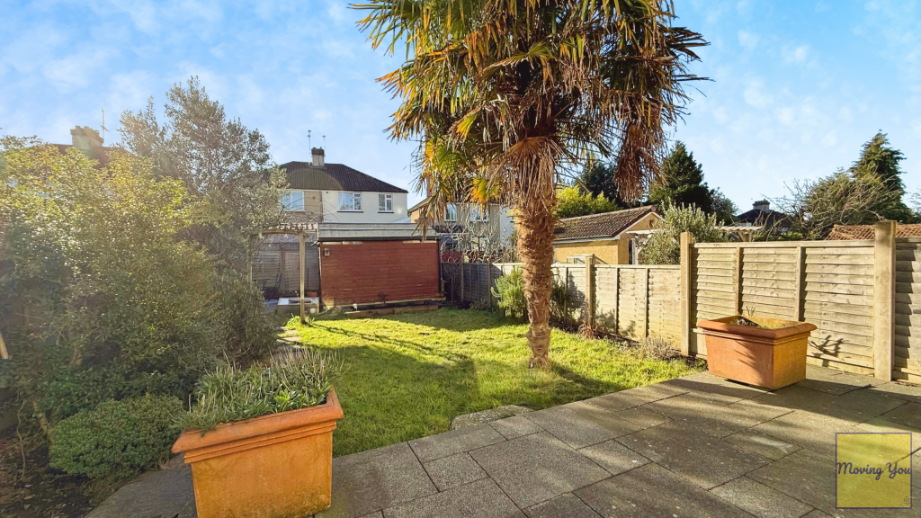 Rear garden