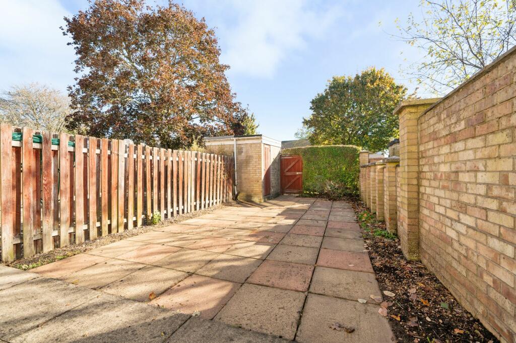 Rear garden