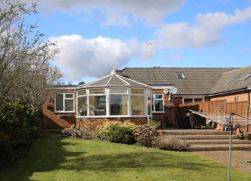 Rear of property