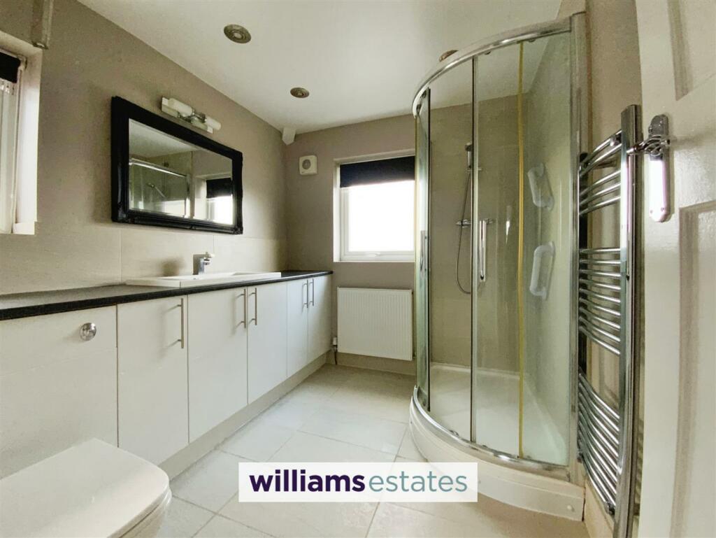 modern shower room