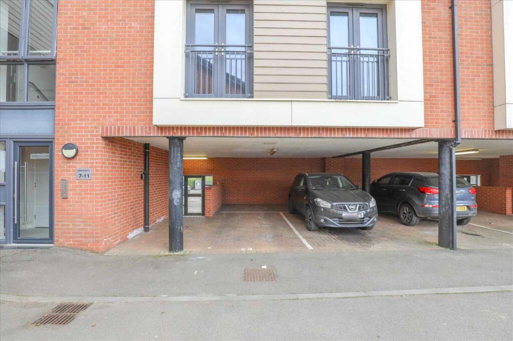 Covered parking area