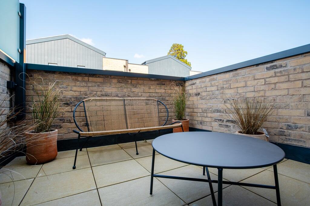 Enjoy summer evenings out on the terrace