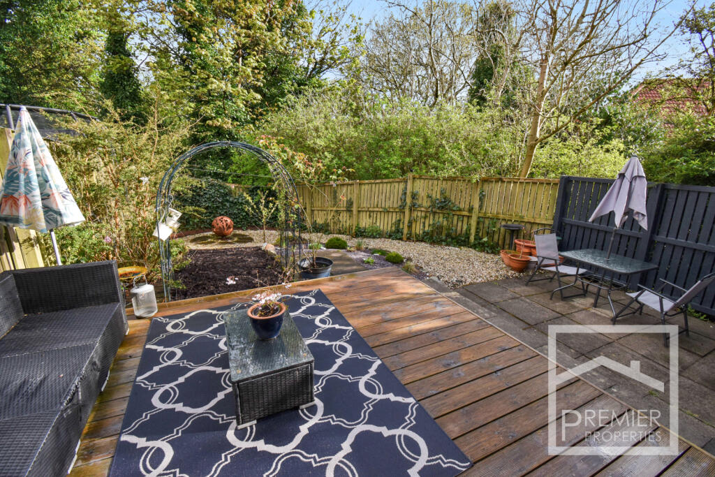 Rear garden