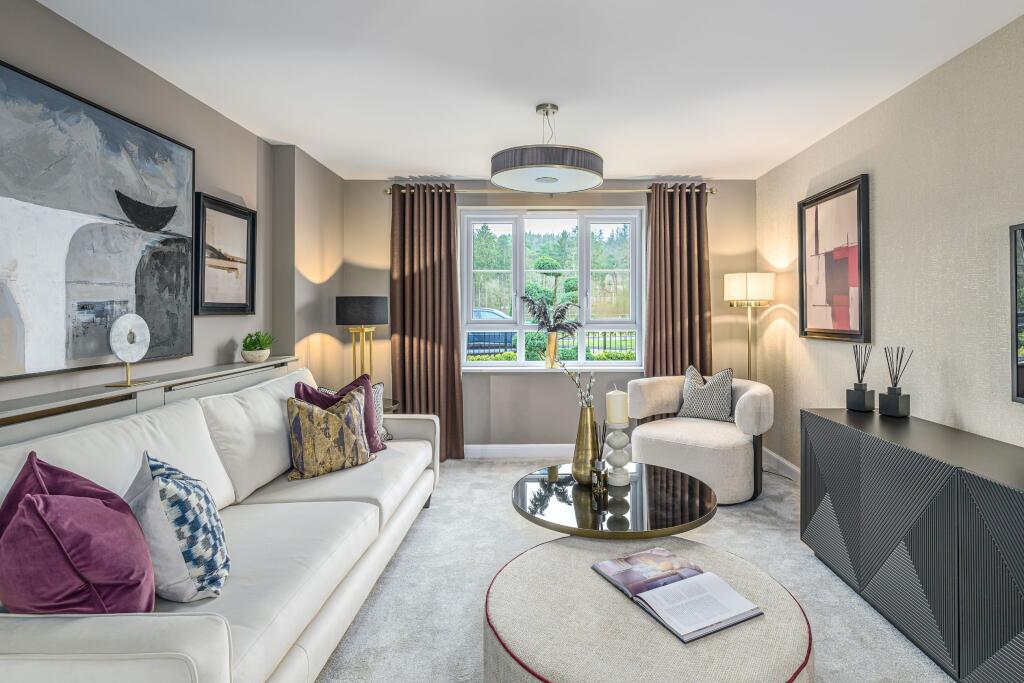 Lounge area in 4 bedroom home