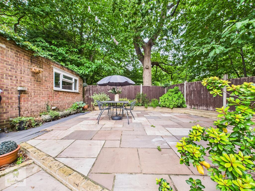 Rear Of Garden Garage And Workshop To Left