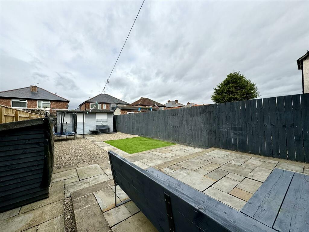 Rear garden