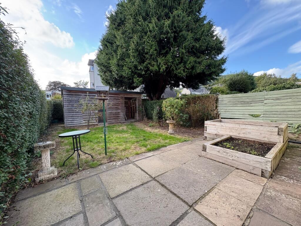 Rear garden